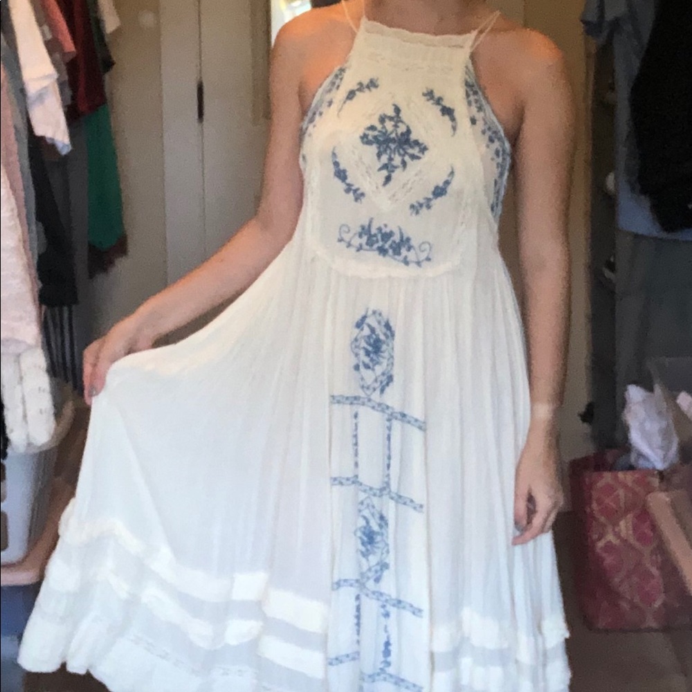 Free People Flowing Dress